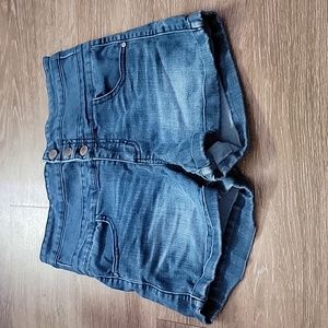 High Waisted Jean Shorts